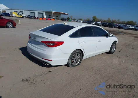 2017 Hyundai Sonata Se из США, поврежденный, VIN 5NPE24AF5HH524253